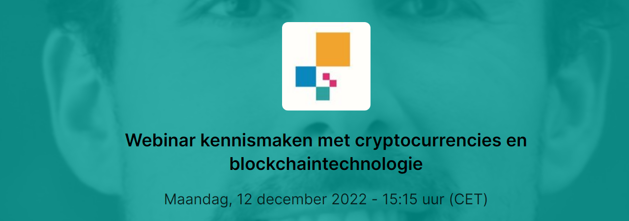 Webinar kennismaken met cryptocurrencies en blockchaintechnologie