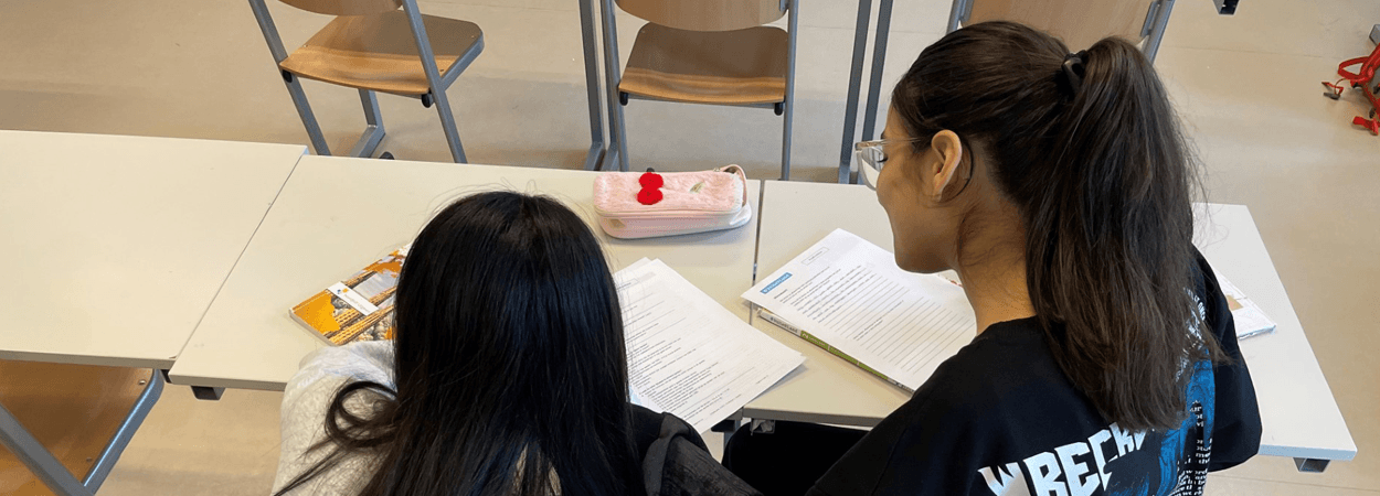 Leerlingen in de rol van redacteur voor nieuwe editie buiteNLand