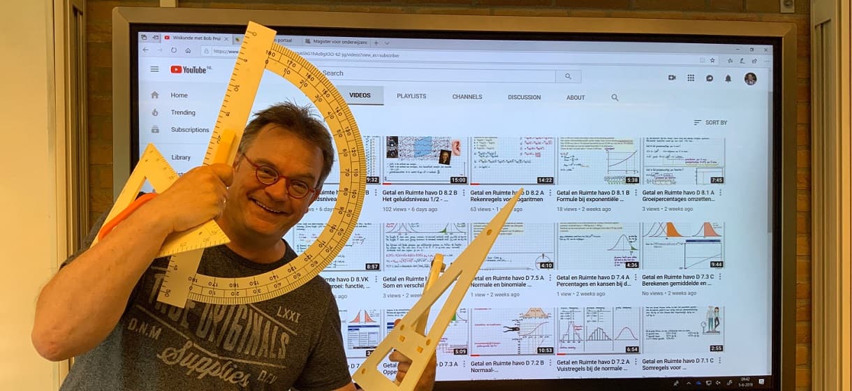 Docent aan het woord...  Bob Pruiksma van het CSG Bogerman in Sneek